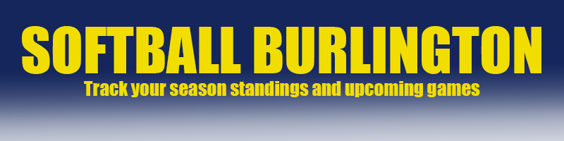 Softball Burlington - Track your season standings and upcoming games